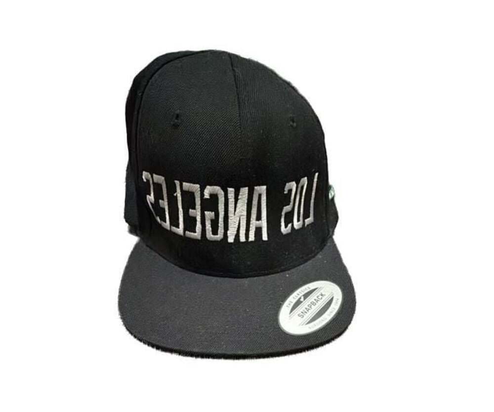 Mighty Healthy Los Angeles Snapback Cap Black